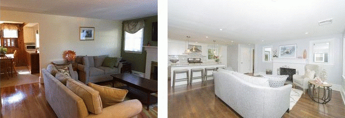 Rangeley Road living room